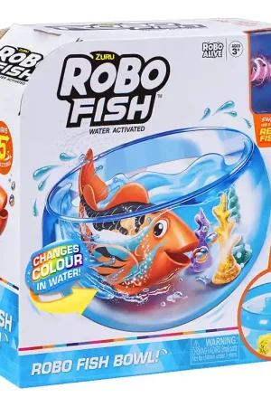 Robo Alive Speelgoed - Robo Fish Zwemmen en Fish Bowlen - Assort Gereduceerde Prijs