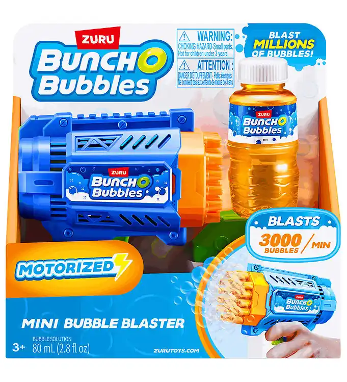 Gratis Retour Bundel O Bubbles Bellenblaaspistool - Mini - 3000 tpm