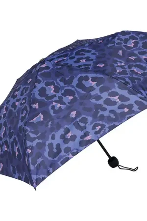 Seizoensaanbieding Beckmann Paraplu - Cheetah - Dark Blue