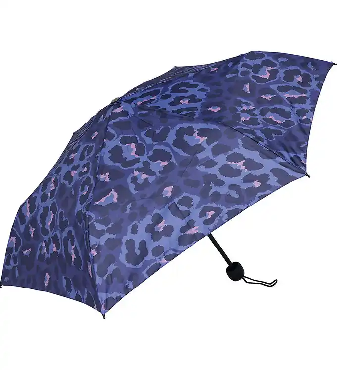 Seizoensaanbieding Beckmann Paraplu - Cheetah - Dark Blue