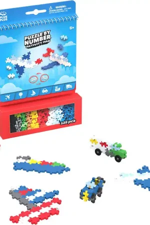 Betrouwbaar Plus-Plus Speelset - Puzzel Stad Nummer - 125 st. - Transport