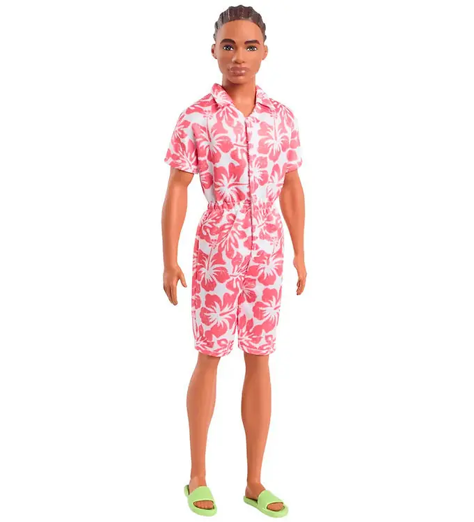 Express Levering Barbie Pop - 30 cm - Fashionista Ken bedrukt overall