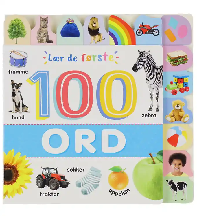 Forlaget Bolden Prentenboek - Leer de eerste 100 woorden Gecertificeerd