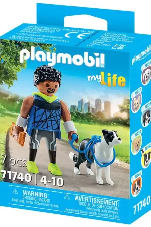 Alleen Vandaag Playmobil MijnLeven - Jogger met Border Collie - 71740 - 7 Onder