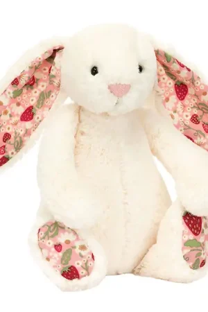 Seizoensaanbieding Jellycat Knuffel - 18x9 cm - Blossom Cream Bunny 'Berry'