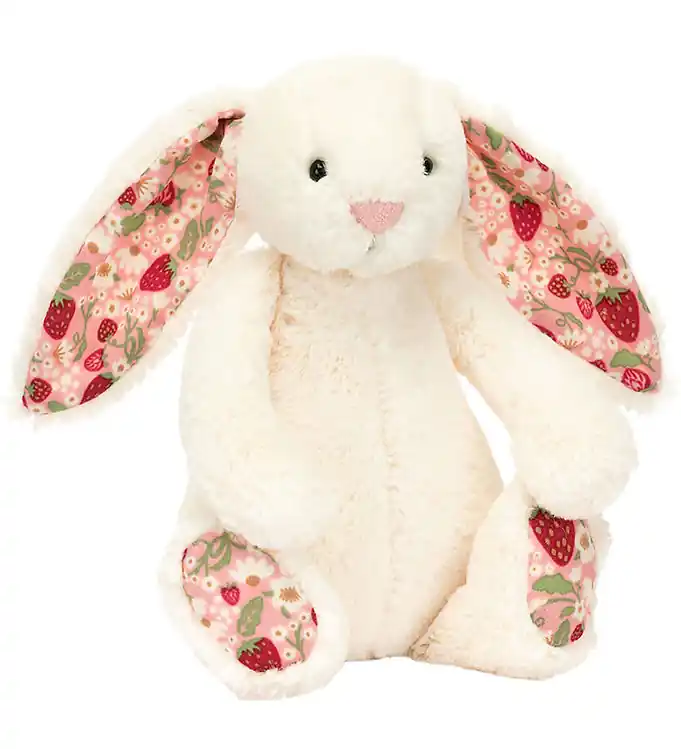 Seizoensaanbieding Jellycat Knuffel - 18x9 cm - Blossom Cream Bunny 'Berry'