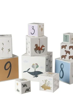Bestel Nu Sebra Stapeldoos - Wereld van Sebra - 10 stk - Beige