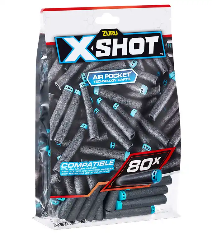 Speciale Aanbieding X-Shot Schuimpijlen - Excel - 80 st. - Refill Pak