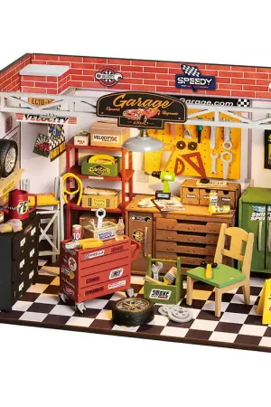 Rolife Miniatuurdiorama - DIY - Garage Workshop DG165 - 157 Deel Korting