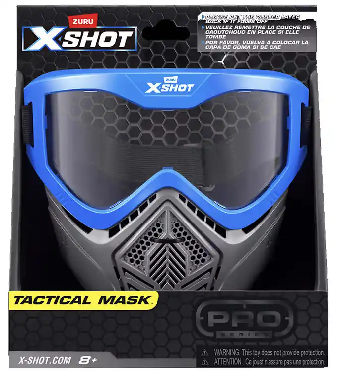 X-Shot Beschermingsmasker - Excel - Blauw Lage Prijs