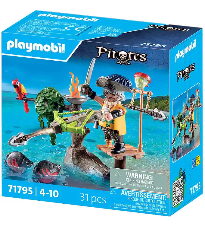 Merkproduct Playmobil Pirates - Piraat m. Ballista-71795-31 Onderdelen