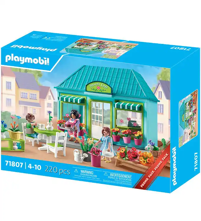 Playmobil - Bloemenwinkelcafé - 71807 - 220 Onderdelen Flitsaanbieding