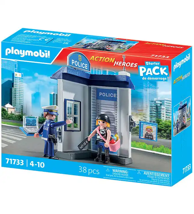 Playmobil Action Helden - Politiekamer - 71733 - 38 Onderdelen Alleen Vandaag