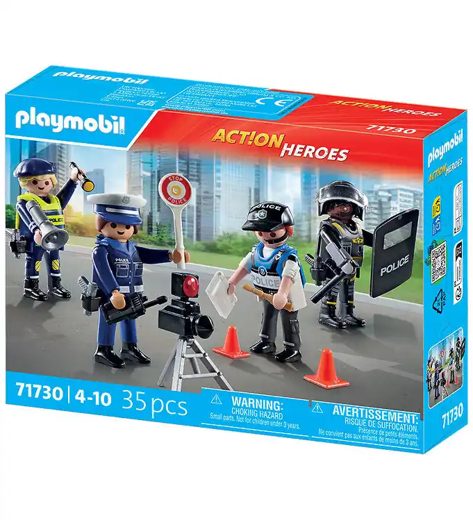 Playmobil Action Helden - Politiefiguren-Set - 71730 - 35 Onderd Bestel Nu