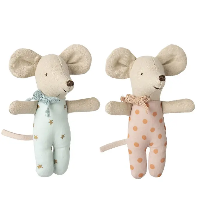 Maileg Muis - Baby - Tweelingen in luciferstokjesbox Gratis Retour