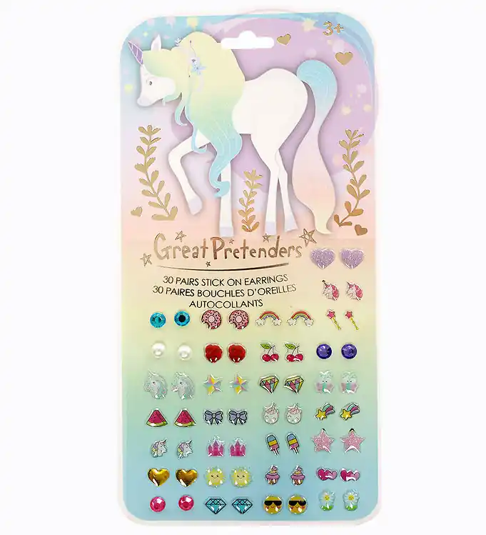 Great Pretenders Stickers voor oorbellen - Grillig Unicorn Voordeelprijs