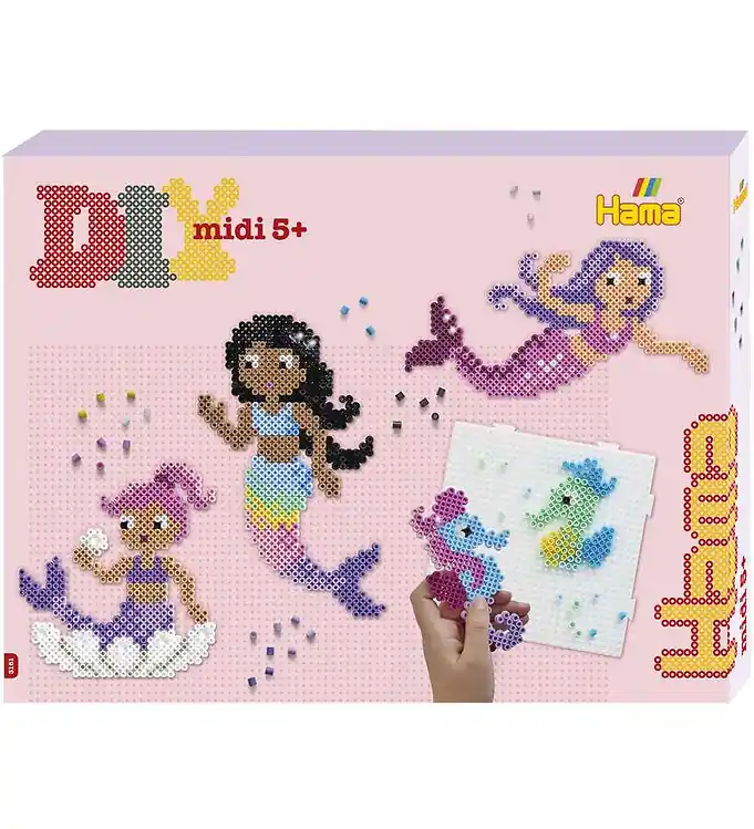 Aanbieding Hama Midi Kralenset - 4000 st. - Zeemeerminnen