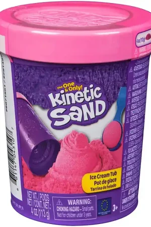 Kinetic Sand Strandset - 113 gram - Ice Cream Tube - Roze Aanbieding