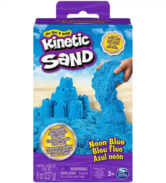Kinetic Sand Strandzand - 227 gram - Neon Blue Lage Prijs