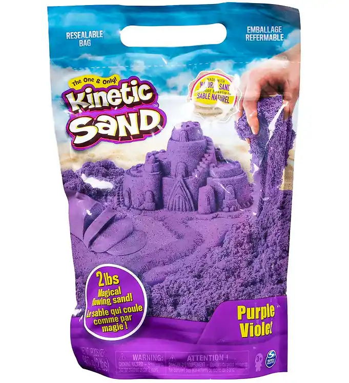Alleen Vandaag Kinetic Sand Strandzand - 907 gram - Neon Purple