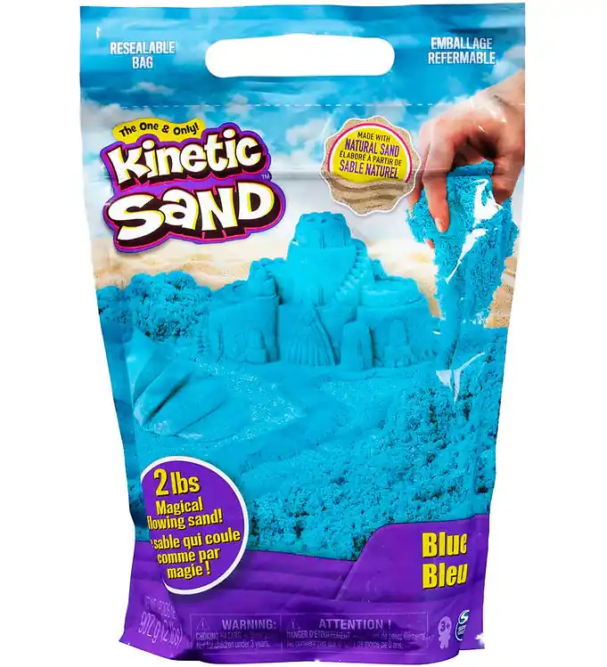 Kinetic Sand Strandzand - 907 gram - Neon Blue Gratis Retour