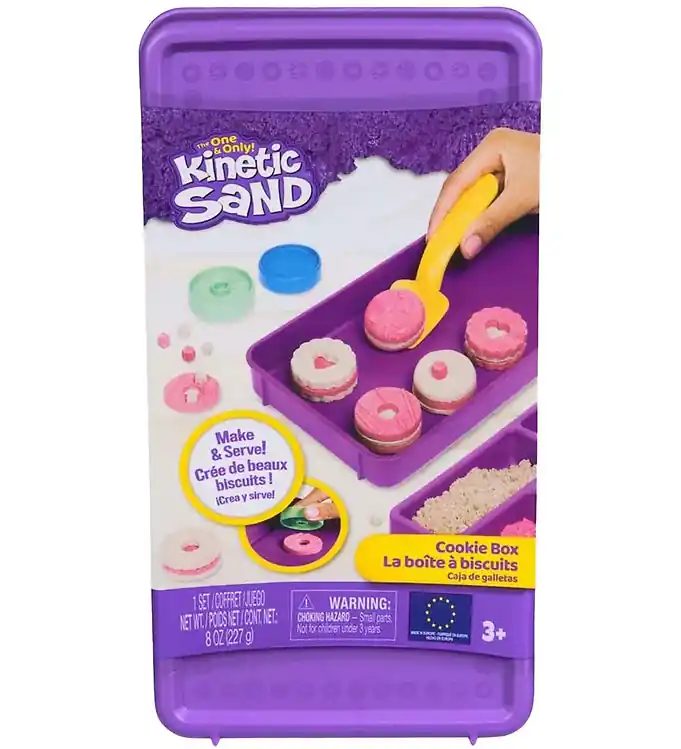 Kinetic Sand Strandset - Cookie Box - 227 gram Snelle Levering
