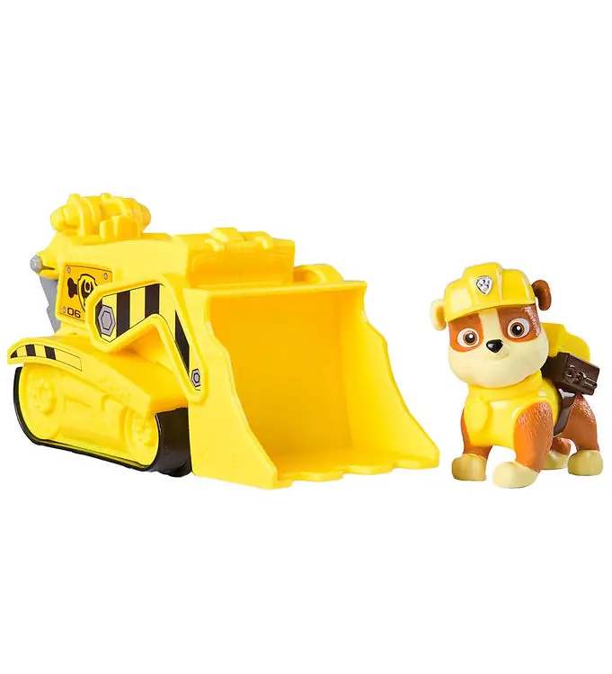 Paw Patrol Speelgoedauto - Basic 2.0 - Rubble Dagaanbieding