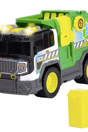 Veilige Betaling Dickie Toys Auto - Recyclen Truck - Licht/Geluid