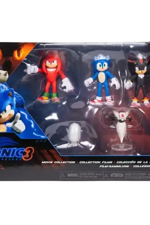 Lage Prijs Sonic Speelfiguren - 12,7 cm - 5 st. - Multi-verpakking