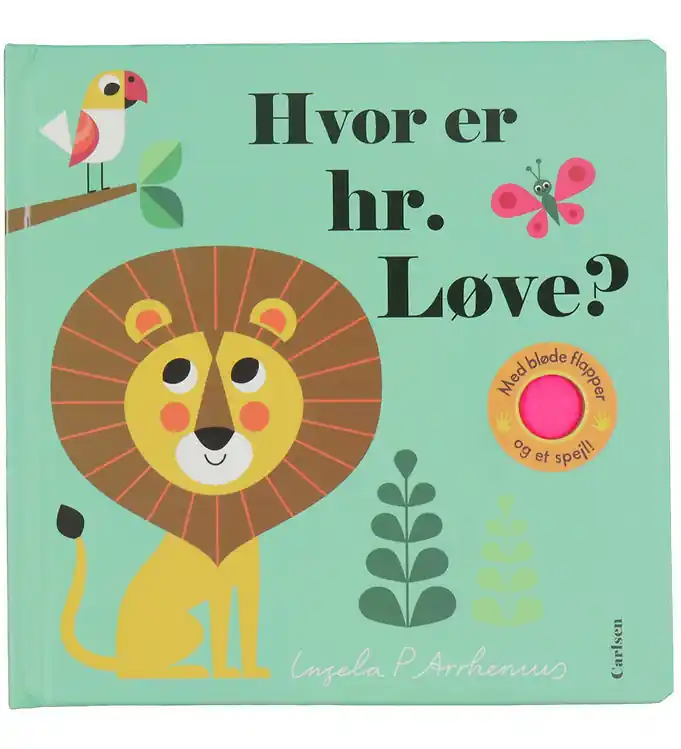 Forlaget Carlsen Prentenboek m. Flapper - Waar is Hr. Leeuw? Uitverkoop