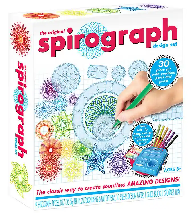 Spirograph Tekenset - 30 Onderdelen - Basis Express Levering