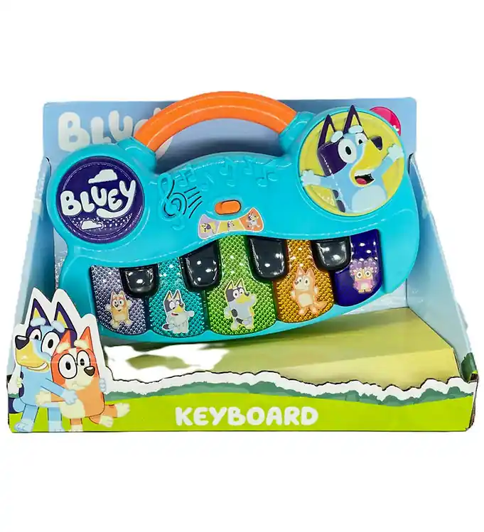 Hete Deal Bluey Toetsenbord m. Muziek