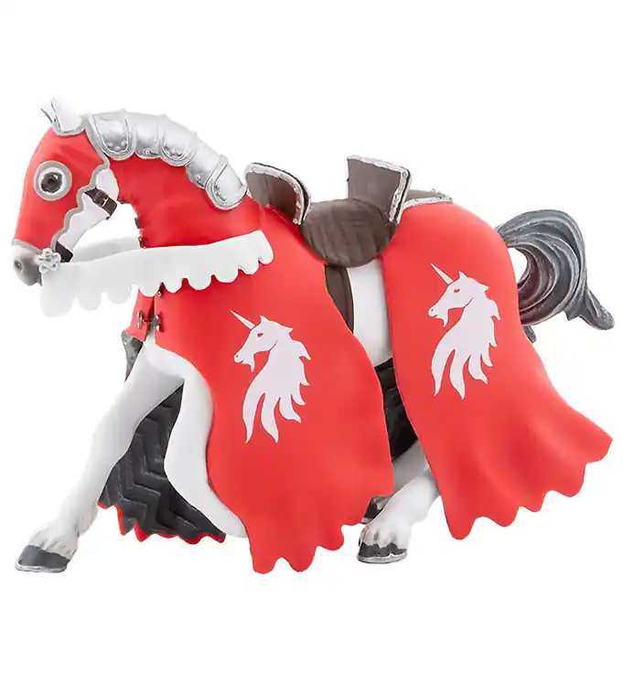 Papo Paard van Eenhoornridder m. Speer - H: 14,5 cm Koop Online