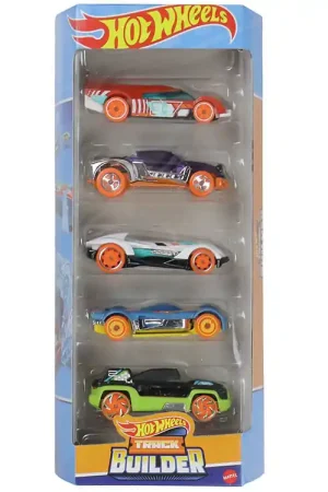 Koop Online Hot Wheels Auto's - 5-pack - Track Bouwer