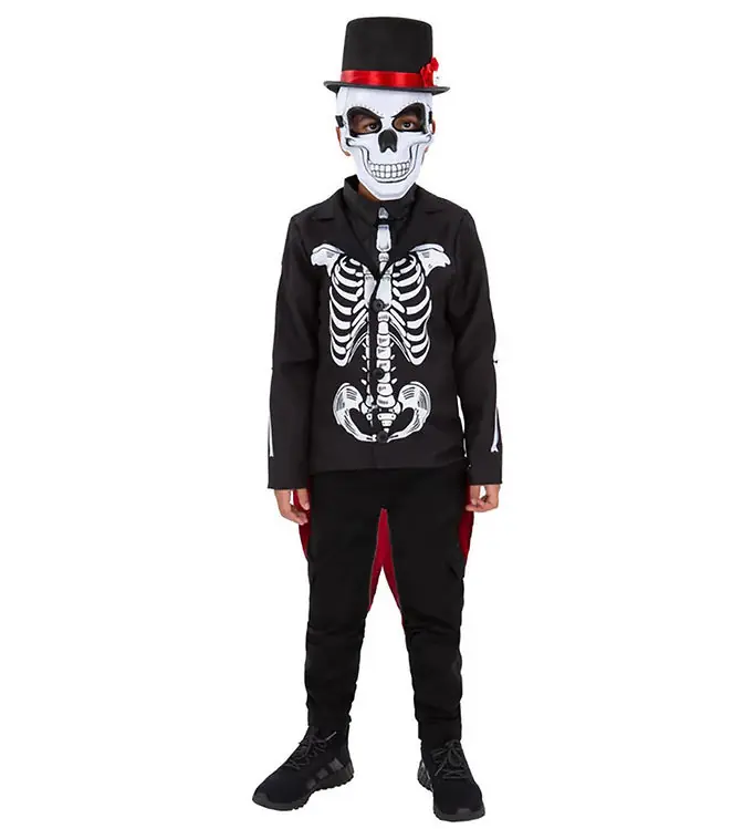 Fabrieksprijs Smiffys Verkleedkleren - Dag van de Doden Señor Skeleton
