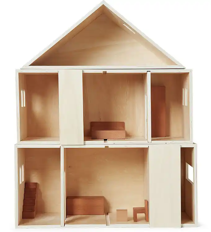 Ferm Living Poppenhuis - Toro - Natural Seizoensaanbieding