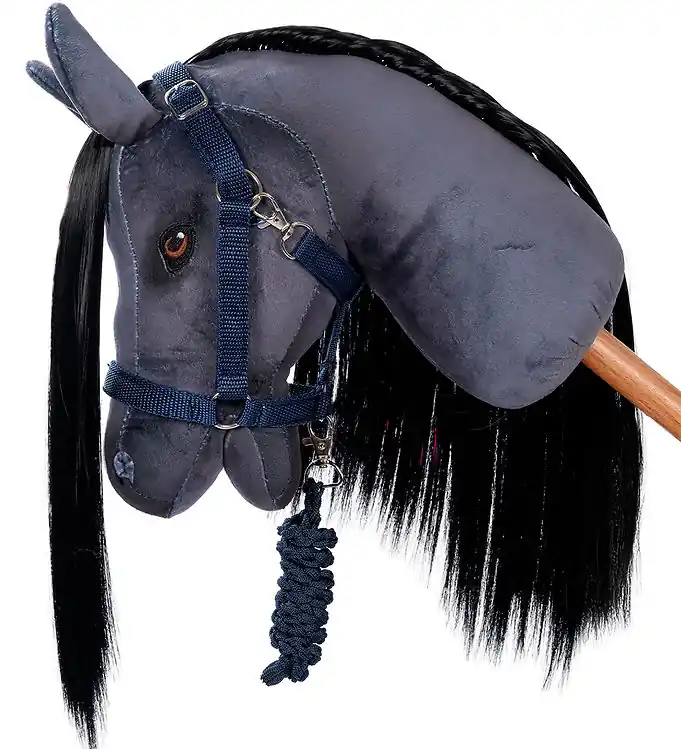 Speciale Aanbieding by ASTRUP Halter en Trekkoord Voor Hobbypaard - Blauw