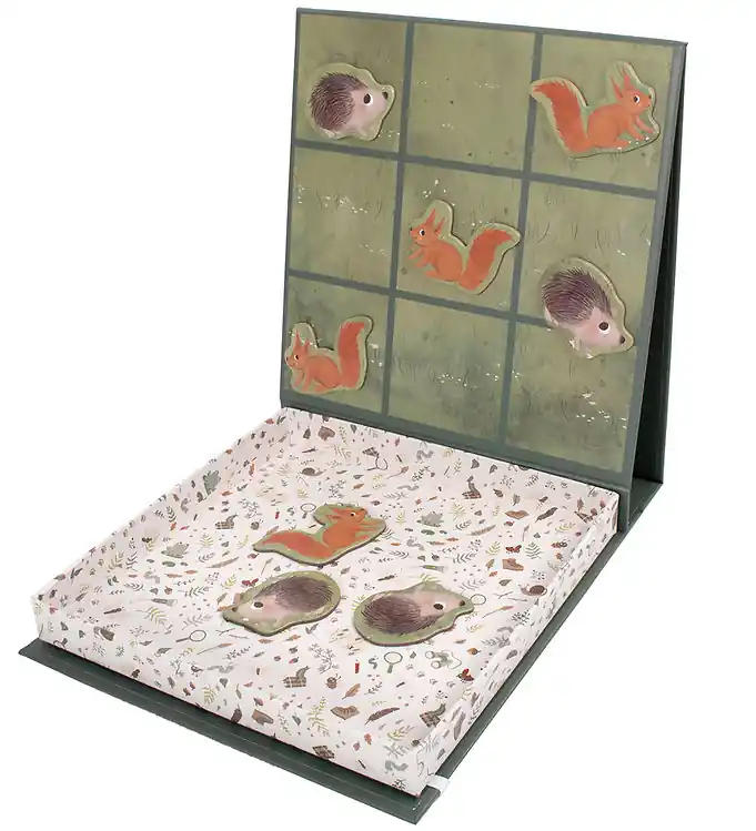 Filibabba Magnetisch Spel - Match 3 - Bosdieren Populair