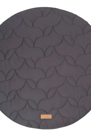 Direct Verzonden Filibabba Speelmat - 90 cm - Dark Goud Grey