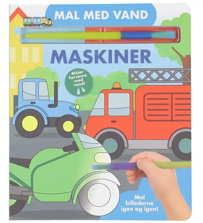 Lage Kosten Alvilda Kleurboek - Schilderen met water - Machines