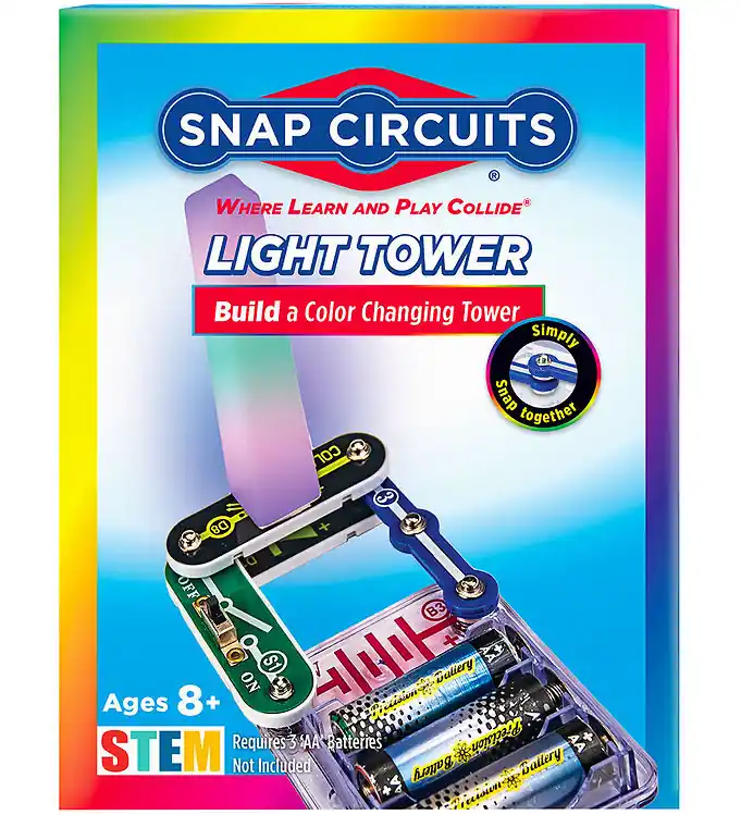 Snap Circuits Light Toren Set - Bouw een van kleur veranderende Alleen Vandaag