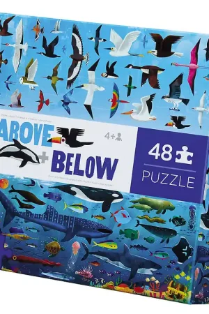 Hoge Kwaliteit Crocodile Creek Puzzel - 48 Bakstenen - Sea & Sky