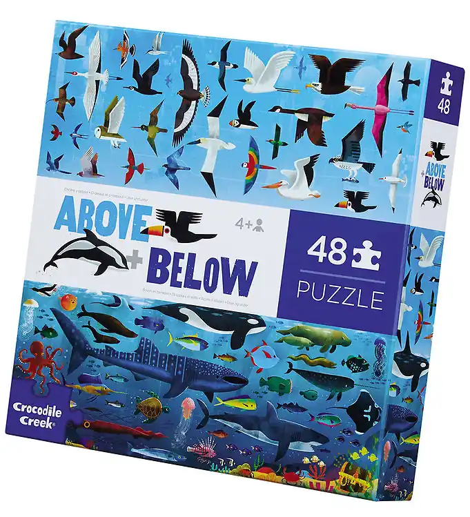 Hoge Kwaliteit Crocodile Creek Puzzel - 48 Bakstenen - Sea & Sky