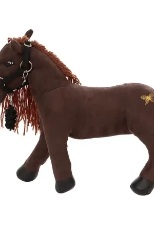 by ASTRUP Knuffelpony - Pixie - 30 cm. - Bruin Alleen Vandaag