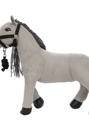 Seizoensaanbieding by ASTRUP Knuffelpony - Lucky - 30 cm. - Grijs