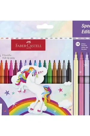 Bestseller Faber-Castell Markers - 24 st. - Unicorn Pastel