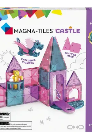 Alleen Vandaag Magna-Tiles Magneetset - 25 Onderdelen - Kasteel