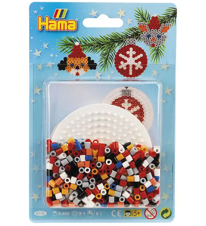 Superprijs Hama Midi Kralenset - Klein Kerstmis - 450 stk - tot Hangspeeltj