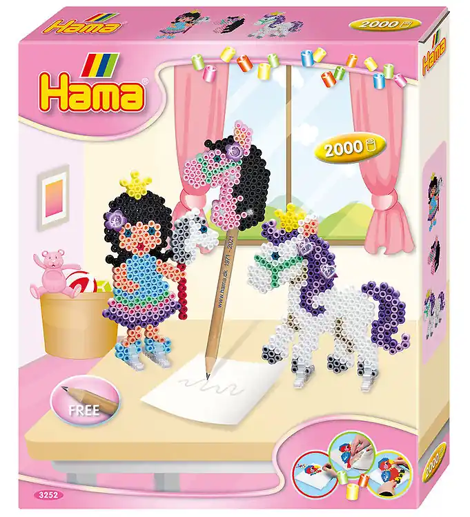 Hama Midi Cadeaubox - 2000 st. - Pony Been Exclusieve Aanbieding