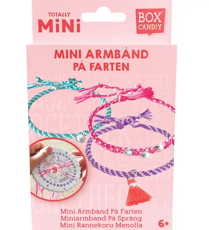 Koopje Box Candiy Creatieve Speelset - Mini Armbandenset - Totaal Mini